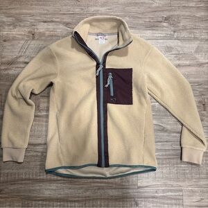 Kari Traa Cream Jacket with Brown Accent